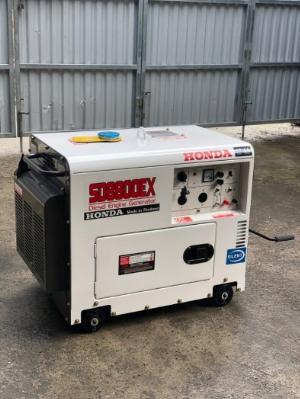Máy phát điện chạy dầu Honda SD8800ex 5kw dùng cho gia đình