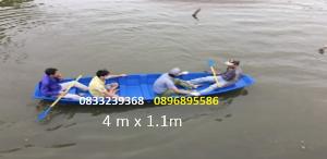 Thuyền câu cá cho 2,3,4 người tùy chọn mái che, gắn máy