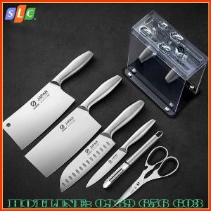 Bộ dao làm bếp 07 món JAPAN cao cấp kèm khay đựng