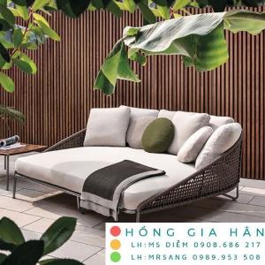 Sofa mây nhựa Hồng Gia Hân SM339