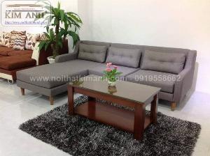 Các mẫu sofa góc chữ L bằng da cho phòng khách đẹp Bình Dương