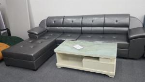 Các mẫu sofa góc chữ L bằng da cho phòng khách đẹp Bình Dương
