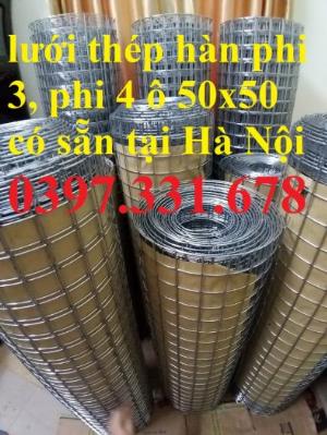 Nơi mua lưới thép hàn mạ kẽm phi 3 tại Hà Nội