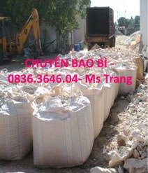 Bao jumbo công trình, tấn cát-đá-bờ kè