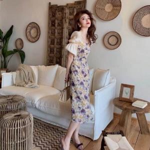 Đầm hoa Quảng Châu cao cấp