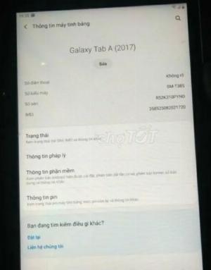 SamSung Galaxy Tab A 2017