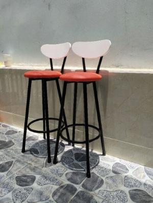 Ghế bar nệm khung sắt sơn tĩnh điện