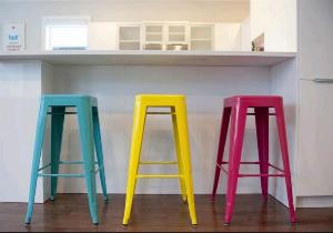 Ghế bar tolix nhiều màu sang trọng