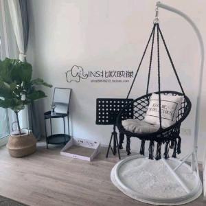 Xích đu đan dây thừng đơn nhiều màu