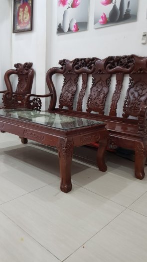 Bộ bàn ghế gỗ Lim Nam Phi