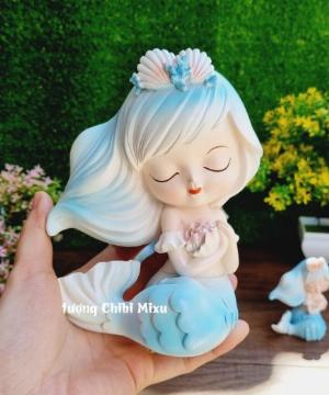 Mô hình tượng nàng tiên cá - mỹ nhân ngư nhiều size