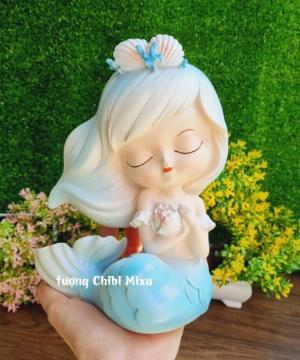 Mô hình tượng nàng tiên cá - mỹ nhân ngư nhiều size