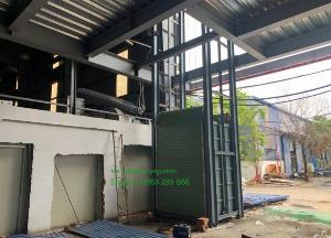 Thang nâng hàng kho xưởng 1000kg