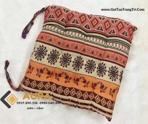 Nệm Ngồi Thổ Cẩm Tại TPHCM
