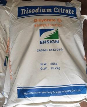 Phụ gia thực phẩm Sodium Citrate - Weifang China