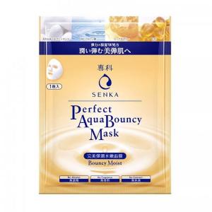 Mặt nạ Senka cấp ẩm và đàn hồi Perfect Aqua Bouncy Mask Bouncy Moist 23g