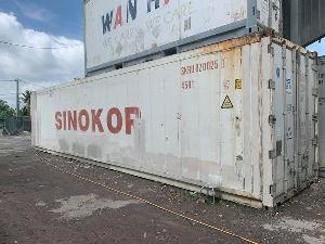 Container lạnh 40ft bảo quản hàng đông lạnh