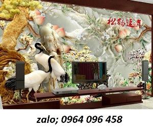 Tranh gạch 3d phong thủy phòng khách phòng ngủ - NVC3