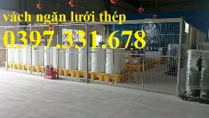 Vách ngăn kho, vách ngăn lưới thép hàn, vách ngăn bốt điện, hàng rào ngăn xưởng giá sỉ