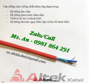 Thiết bị dây cáp chống cháy chống nhiễu thương hiệu Đức