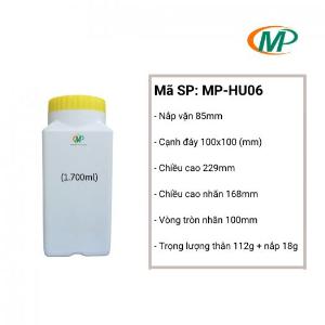 Hũ nhựa HDPE, Hũ nhựa 300g, Hũ nhựa 500g, Hũ nhựa 2kg, Hũ nhựa 3kg, Hũ nhựa 4 kg