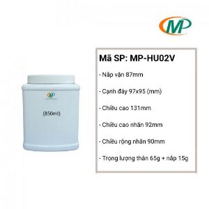 Hũ nhựa HDPE, Hũ nhựa 300g, Hũ nhựa 500g, Hũ nhựa 2kg, Hũ nhựa 3kg, Hũ nhựa 4 kg