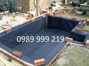 Màng Chống Thấm Hdpe 0.75mm lót dải đường khổ 5x50m cuộn 250m