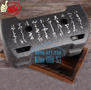 Lò nướng than Kiểu Nhật - Bếp nướng để bàn kiểu nhật hình vuông - Bếp nướng gang kiểu nhật hình tròn giá tốt tại HCM