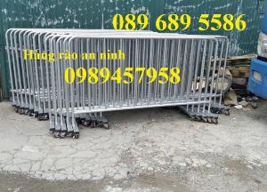 Barie 1mx2m, Hàng rào ngăn lối đi, hàng rào cách ly khu vực, hàng rào nhà xe
