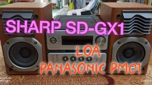 Dàn âm thanh SHARP Loa Panasonic PM01