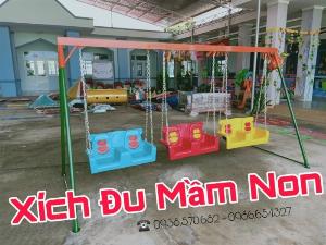 Xích đu ngoài trời dành cho trường mầm non