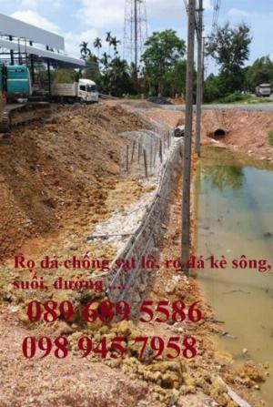 Rọ đá mạ kẽm 2x1x0,5 và Rọ thép 2x1x1 có sẵn