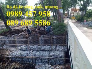 Rọ đá mạ kẽm 2x1x0,5 và Rọ thép 2x1x1 có sẵn