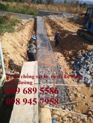 Sản xuất rọ đá bọc nhựa 2*1*0,5 và 2*1*1 có sẵn