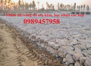 Báo giá Rọ đá 2x1x1 mạ kẽm và Rọ đá bọc nhựa 2x1x1