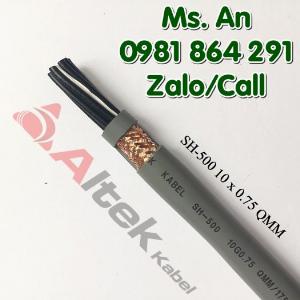 Cáp điều khiển CT-500 10x0.5/0.75/1.0/1.5 mm2