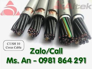 Cáp điều khiển CT-500 10x0.5/0.75/1.0/1.5 mm2