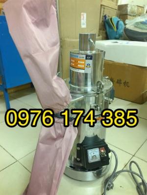 Máy nghiền thảo dược, tam thất siêu mịn 6 búa đập 2500W