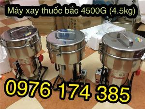 Máy xay thân cành cây, máy xay bột dược liệu 4500G siêu khỏe