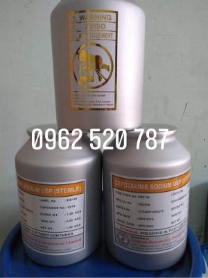Cefotaxime nguyên liệu Ấn Độ lon 1kg dùng trong Thuỷ sản