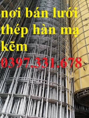 Lưới thép hàn 3ly ô 50x50 hàng đen, hàng mạ giá sỉ