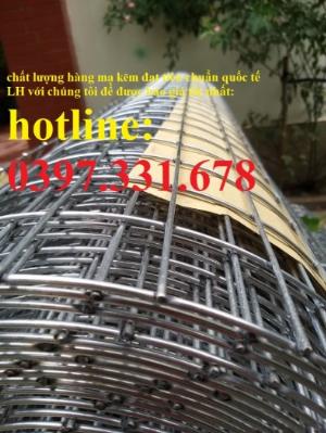 Lưới thép hàn 3ly ô 50x50 hàng đen, hàng mạ giá sỉ