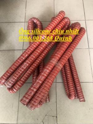 Ống silicone chịu nhiệt cao ,Ống thông gió chống cháy phi 51,phi 63,phi 76,phi 100,phi 125,phi 150 giá rẻ