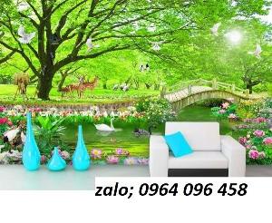 Tranh gạch 3d phong thủy hợp mệnh hỏa - TVC4