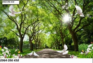 Tranh gạch 3d phong thủy hợp mệnh hỏa - TVC4