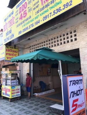DÙ LỆCH TÂM VUÔNG 2m5 x 2m5, dù ngoài trời, (đã bao gồm chân đế)