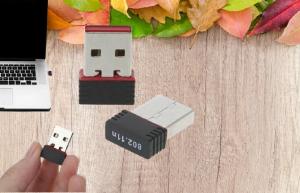 USB 2.0 Wireless Mini 802.11N giá 80K xài cho PC, Laptop đều OK