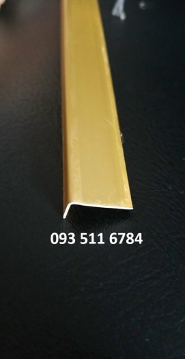 Nẹp L V kết thúc sàn gỗ Nẹp nhôm kết thúc sàn nhựa 4mm Nẹp V Inox cao cấp
