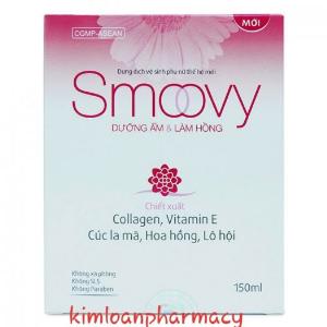 Dung dịch vệ sinh phụ nữ thế hệ mới SMOOVY dưỡng ẩm & làm hồng