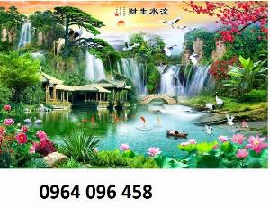 Tranh gạch men 3d mẫu phong cảnh - HGC3